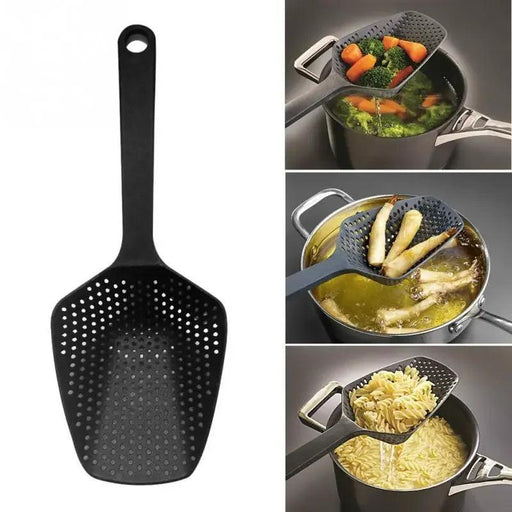 Colorful Slotted Skimmer Spoon - Essential Kitchen Tool for Every Chef