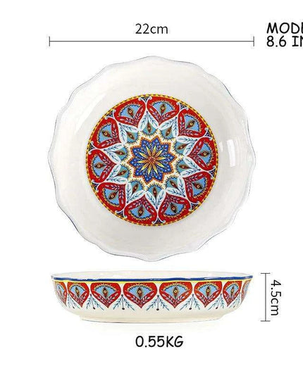 Stylish Yellow Ceramic Dining Set - Mug, Kettle, Plate, and Spoon Bowl, American Style