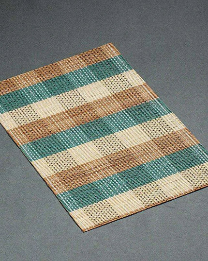 Sustainable Bamboo Dining Set – Elegant, Waterproof, and Heat-Resistant Placemats and Coasters for Every Occasion