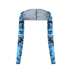 Camouflage blue