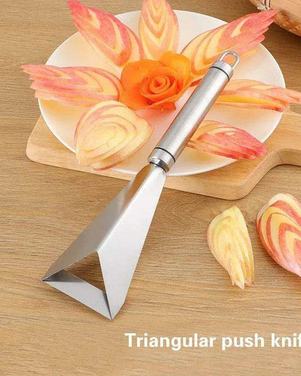 Creative Fruit Carving Knife Set with Artistic Apple Design - Elevate Your Presentation