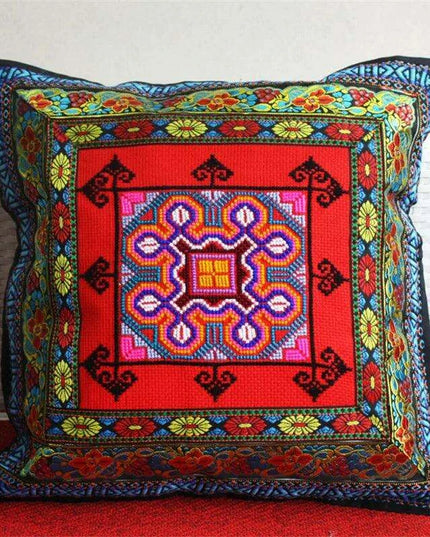 Embroidered Cushion Cover