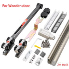 Wooden Door + 2m Overhead Track