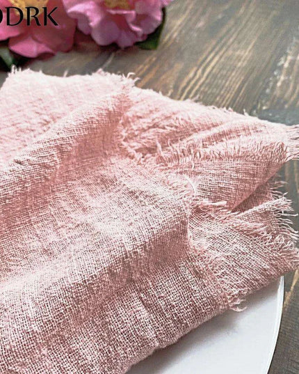 Sophisticated 10-Piece Linen-Cotton Blend Napkin Set