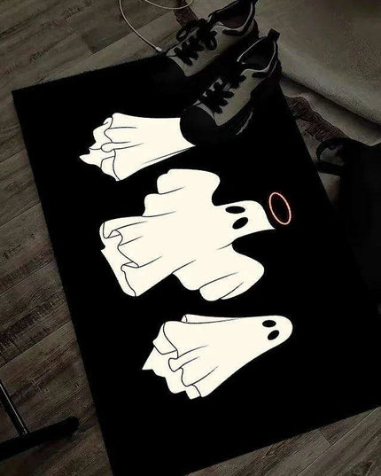 Charming Ghost-Themed Non-Slip Playroom Carpet for Kids - Perfect for Halloween Fun!