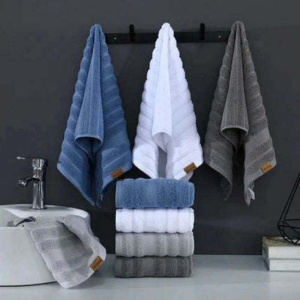 Luxury Combed Cotton Towel Set: Elevate Your Daily Comfort