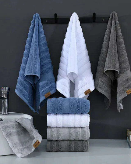 Luxury Combed Cotton Towel Set: Elevate Your Daily Comfort