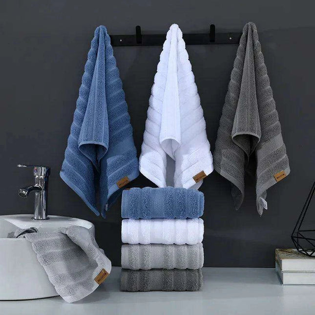 Luxury Combed Cotton Towel Set: Elevate Your Daily Comfort