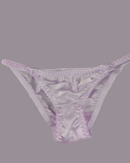 Silk Flower Print Low Waist Breathable Panties for Women in M-2XL, 6 Vibrant Colors