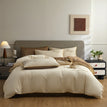 Champagne / 150x200cm / 3 pcs (1 pc Duvet cover + 2 pcs Pillow Shams)