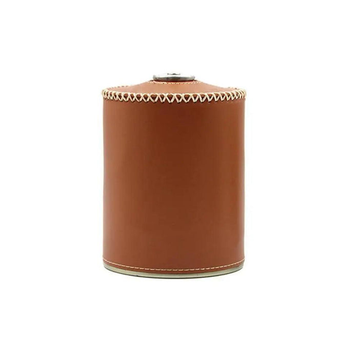 Retro Leather Gas Cylinder Holder - Fashionable Air Bottle Protective Sleeve