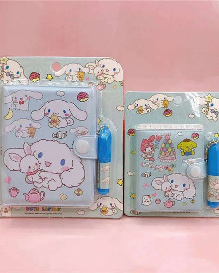 Sanrio Charming Mini Journal Collection - My Melody, Kuromi, Cinnamoroll - Pocket-Sized Notebook Set