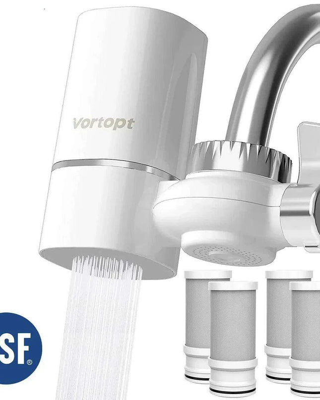 NSF Certified 5-Stage Faucet Water Filter System - Effortlessly Access Pure and Refreshing Water