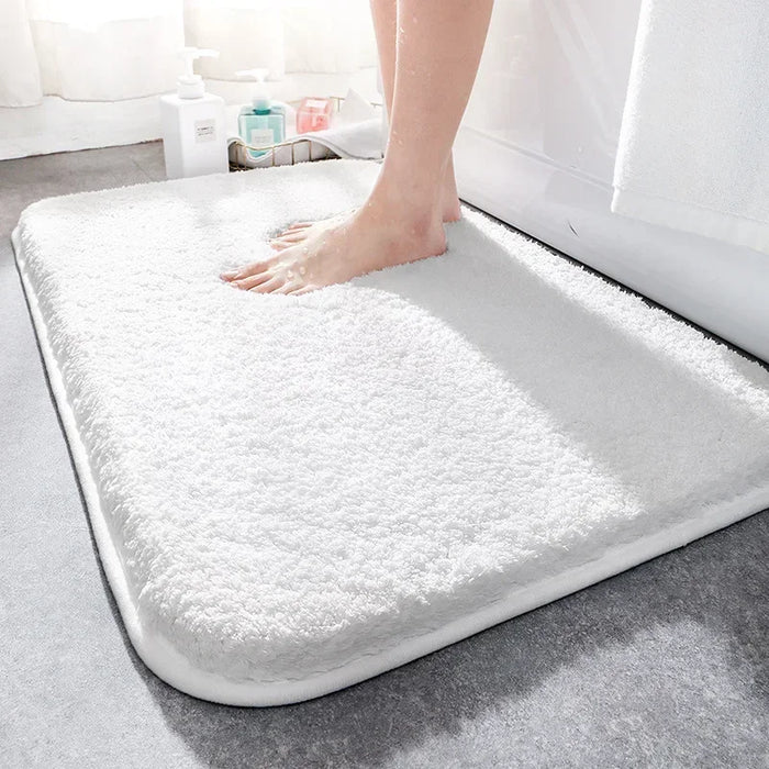 Ultimate Plushness Fluff Fiber Bath Mat for a Lavish Bathing Experience