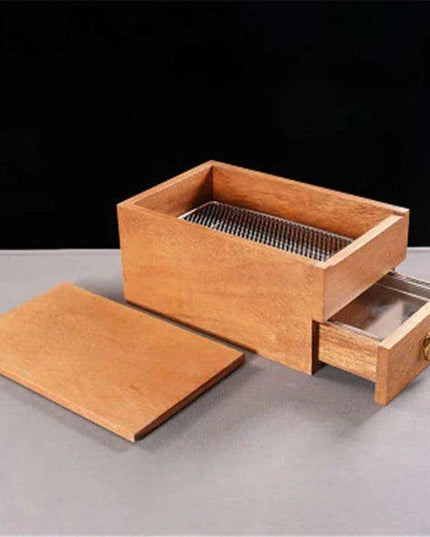 Western Rustic BBQ Smoker's Wooden Dinnerware Set