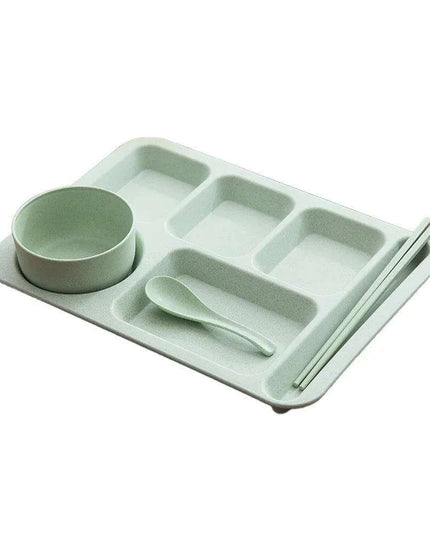 Cheerful Kids' Dining Adventure Set – Engaging Plates, Bowls, and Utensils for Young Eaters