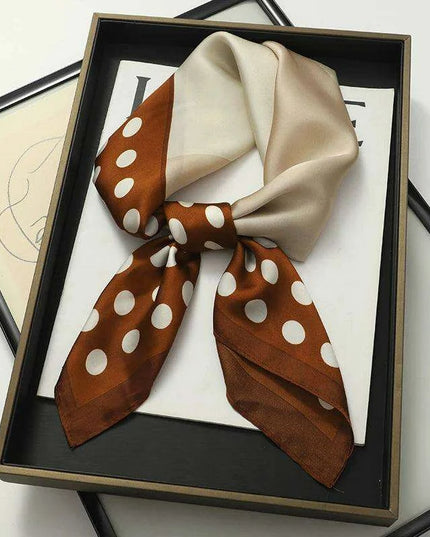 Chic Toddler Elegance: Luxurious 70x70cm Silk Scarf for Ages 6 Months to 4 Years