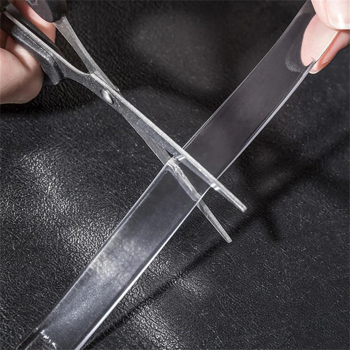 QuietGuard Soundproof Silicone Door Strip - Self-Adhesive Protector for a Peaceful Home