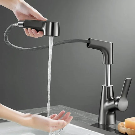 Korean-Style Swivel Basin Faucet | Mixer Tap with 360° Rotatio