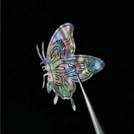 Iridescent Abalone Shell Art Flakes for Creative Masterpieces