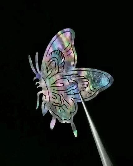 Iridescent Abalone Shell Art Flakes for Creative Masterpieces