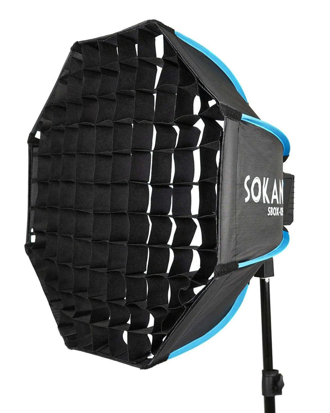 55cm Foldable Octagonal Softbox with Bowens Mount – Ideal for Sokani and Aputure LED Lights