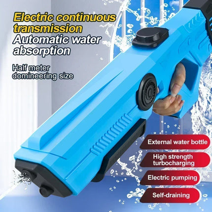 Electric Automatic Spray Gun - Portable Water Toy for Kids