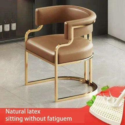 Contemporary Armrest Dining Chairs