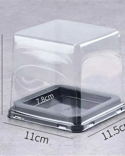 Elegant Transparent Baking Box Set - Enhance Your Culinary Creations with Style