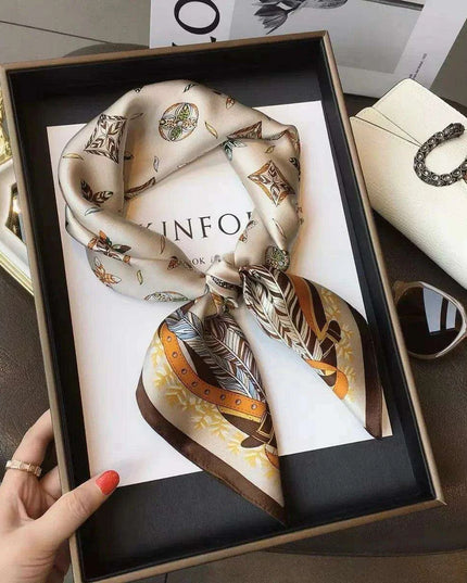 Elegant Silk Satin Hijab Scarf - A Touch of Luxury for Every Occasion