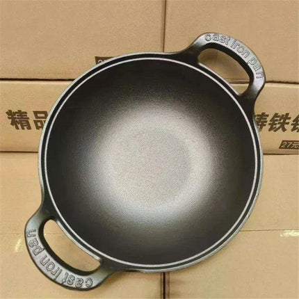 Traditional Asian Cast Iron Cooking Pot - Enhance Your Culinary Journey