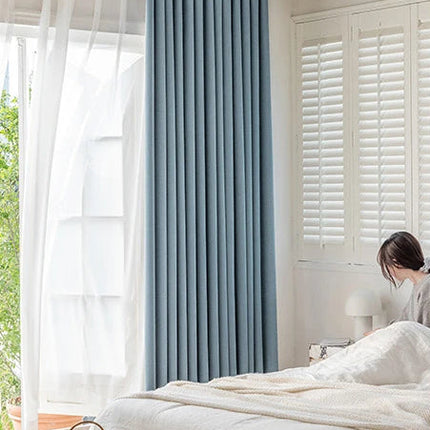 Super Soft Chenille Blackout Curtains – Custom Size & High Blackout