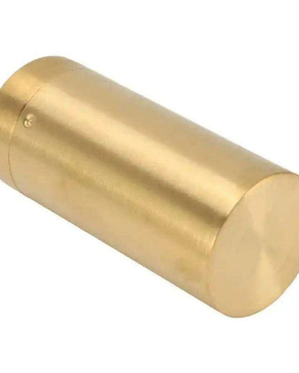 Set of 2 Elegant Gold Stainless Steel Spice Dispensers - Rustproof Seasoning Containers for Salt, Sugar, and More