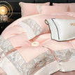 Pink / 180x200cm bed 4 pcs