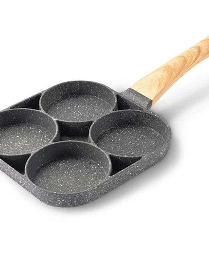Maifan Stone Coated 4-Compartment Frying Pan: The Perfect Tool for Health-Conscious Cooking