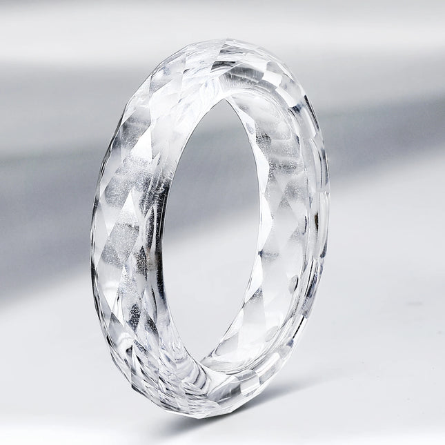Eme Jewe Lab Grown White Sapphire Ring - Durable & Elegant Design
