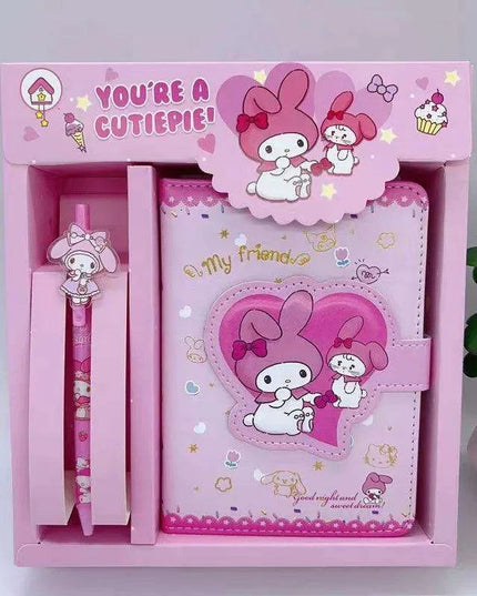 Charming Sanrio Characters Stationery Set with Gel Pens and Planner for Organization