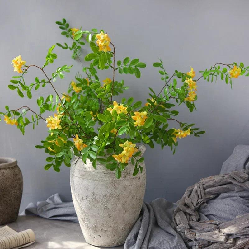 98cm Lifelike Artificial Bean Locust Flower Arrangement