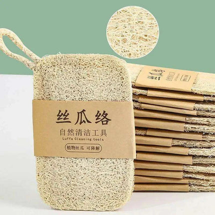 Natural Loofah Kitchen Scrubber for Eco-Conscious Cleaning