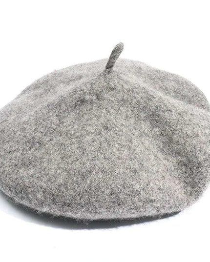 Chic Wool Beret for Women - Timeless Style Meets Cozy Comfort