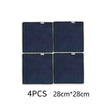 4pcs Blue 28x28cm