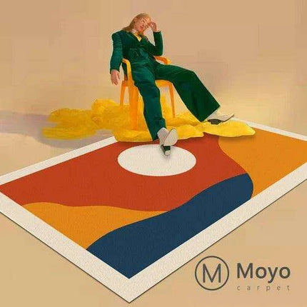 Chic Nordic-Inspired Eco-Friendly Rug Collection for Stylish Home Interiors - Customizable Sizes Available