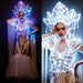 LED Luminous Headdress Ensemble for Female Performers