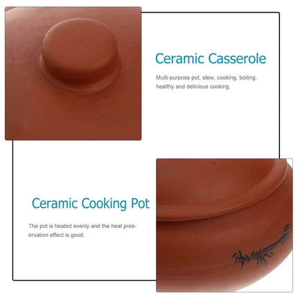 Elegant Nonstick Ceramic Casserole Pot for Gourmet Cooking