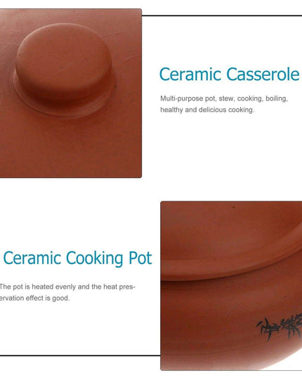 Elegant Nonstick Ceramic Casserole Pot for Gourmet Cooking