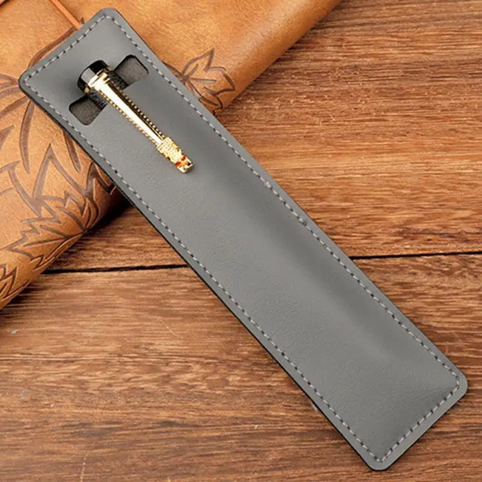 Luxury Leather Pen Holder - Elegant Sleeve for Fountain Pens & Stylus Pens