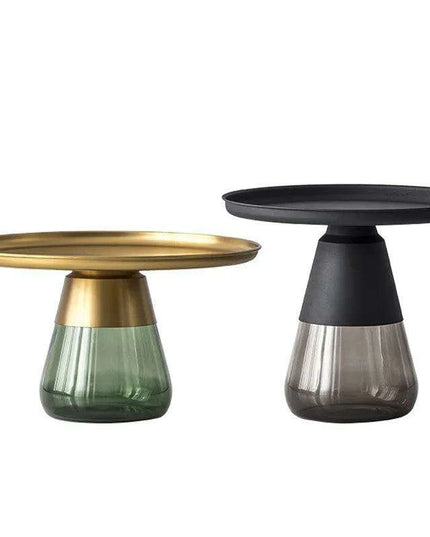 Elegant Retro Italian Glass Coffee Table