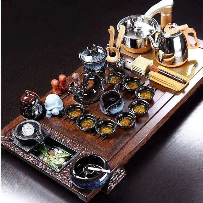 Luxurious Chinese Kung Fu Tea Set: Transform Your Tea Brewing Rituals