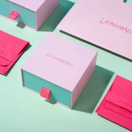 Luxury Customizable Jewelry Packaging Set with Elegant Drawer Box and Microfiber Pouches for Brand Elevation