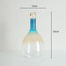 Toucan-Inspired Gradient Glass Vase: A Chic and Multifunctional Home Accent